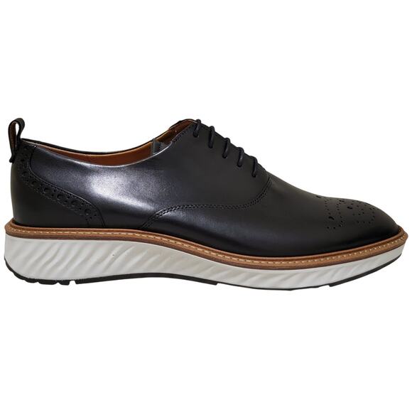 Ecco Men ST1 Hybrid Brogue Wingtip Oxfords Size EU 41 US 7 Black Leather main image 5